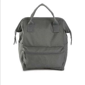 DSW Canvas Backpack in Khaki Green